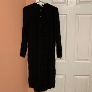 GAP Black button down Dress